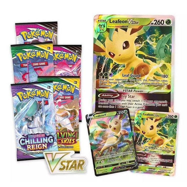 Pokemon TCG - Leafeon VSTAR Special Collection Box