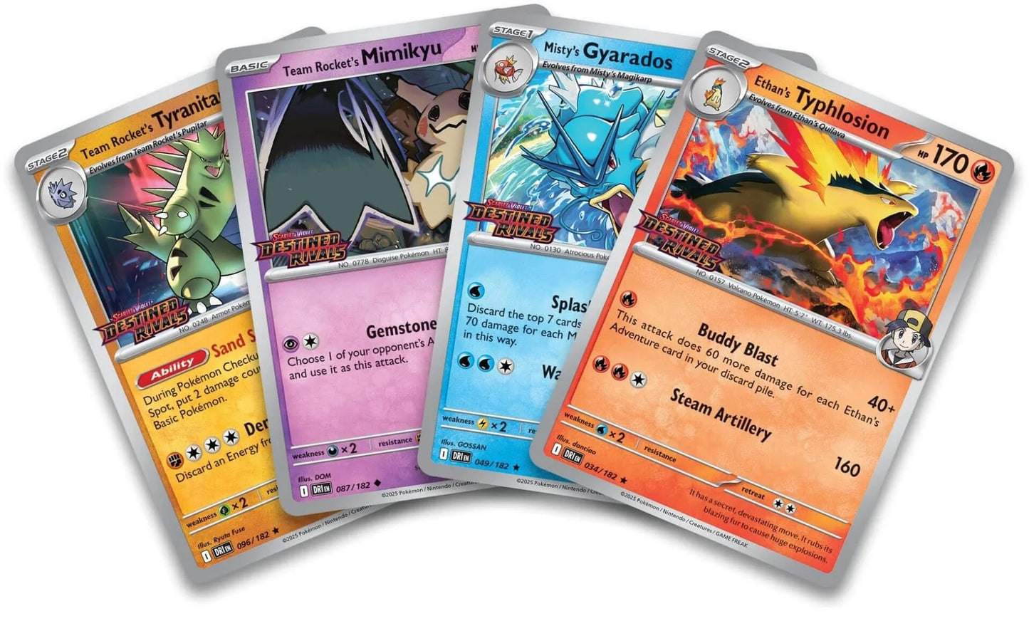 Pokemon TCG - Destined Rivals Build & Battle Booster Bundle