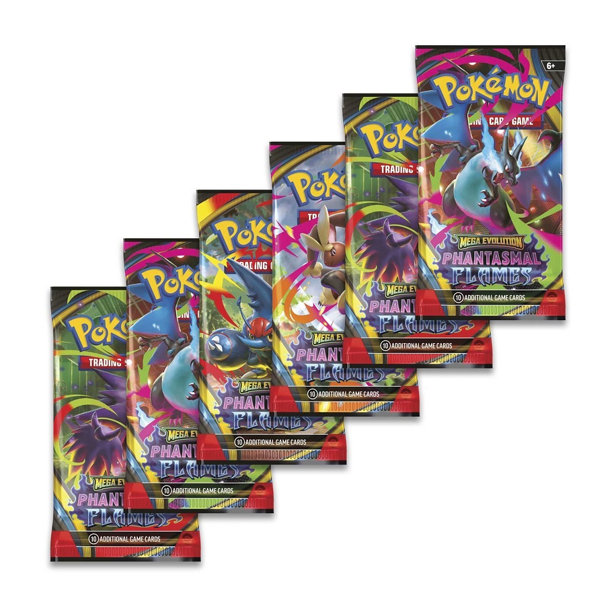 Pokemon TCG - Mega Evolution Phantasmal Flames Booster Bundle