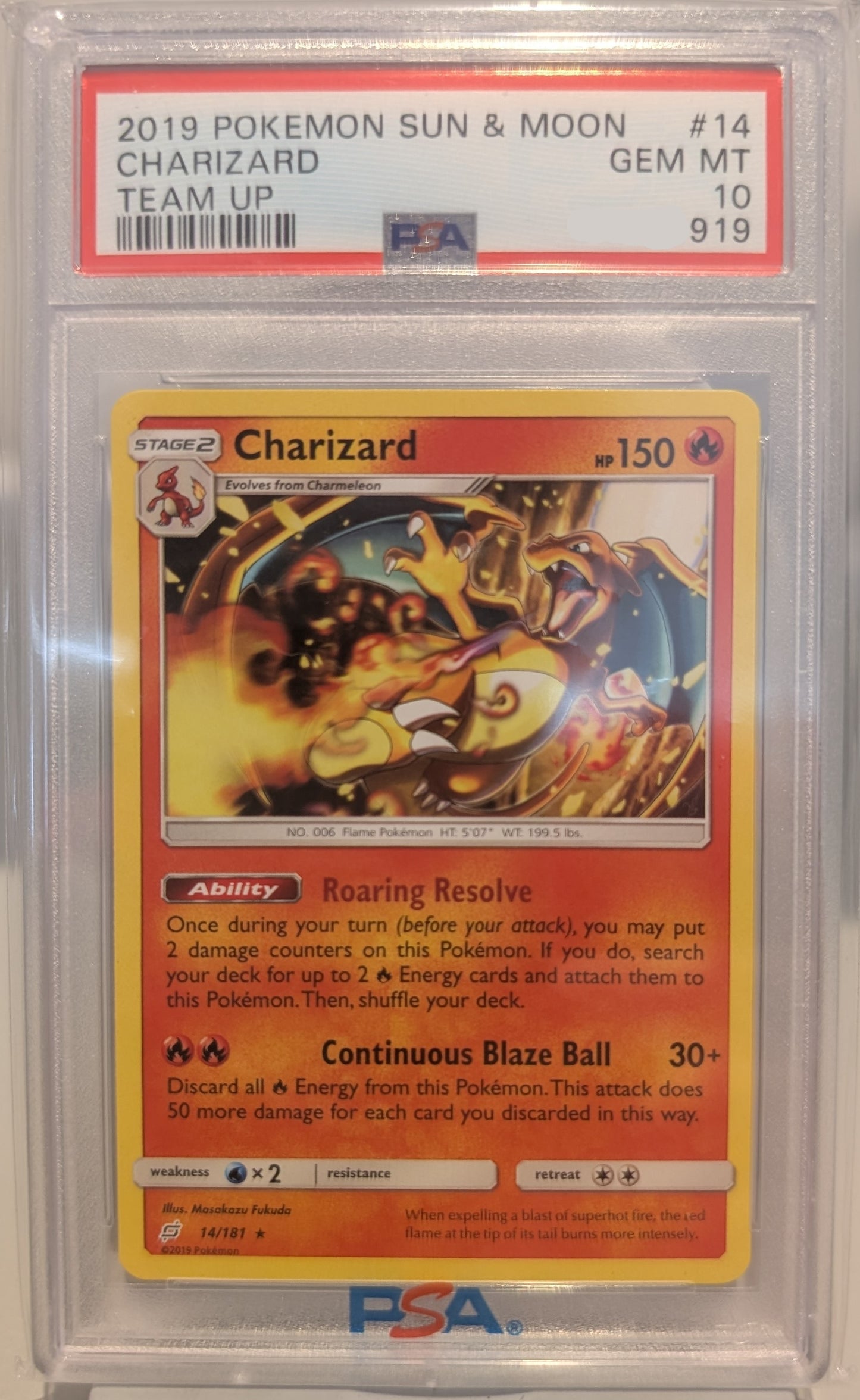 2019 Charizard - Sun & Moon