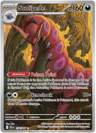 Scolipede - Black Bolt