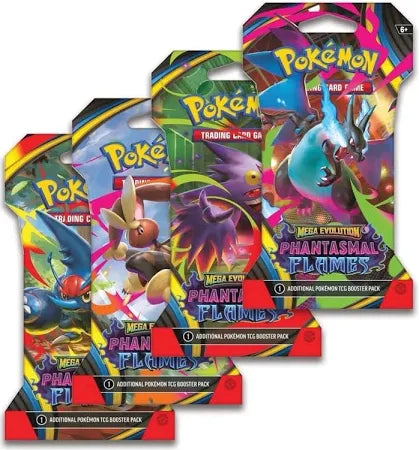 Pokemon TCG - Mega Evolution Phantasmal Flames Blister Pack