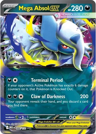 Mega Absol ex - Mega Evolution