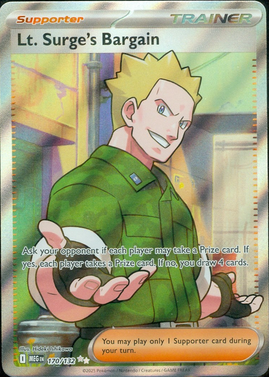 Lt.Surge's Bargain - Mega Evolution
