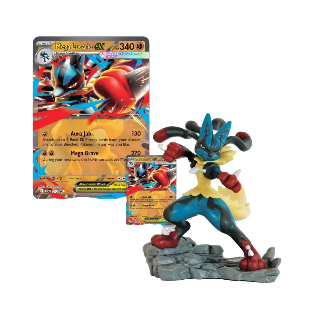 Pokemon TCG - Mega Lucario ex Figure Collection