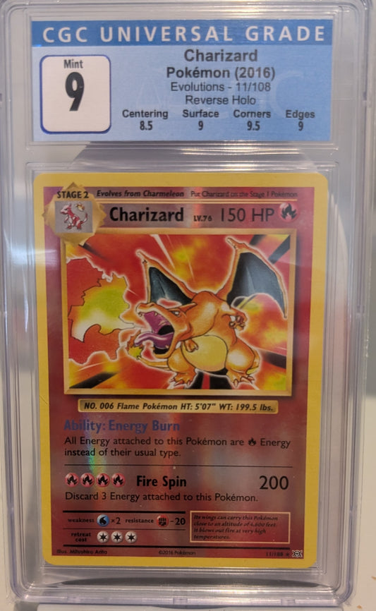 2016 Charizard Reverse Holo - XY Evolutions