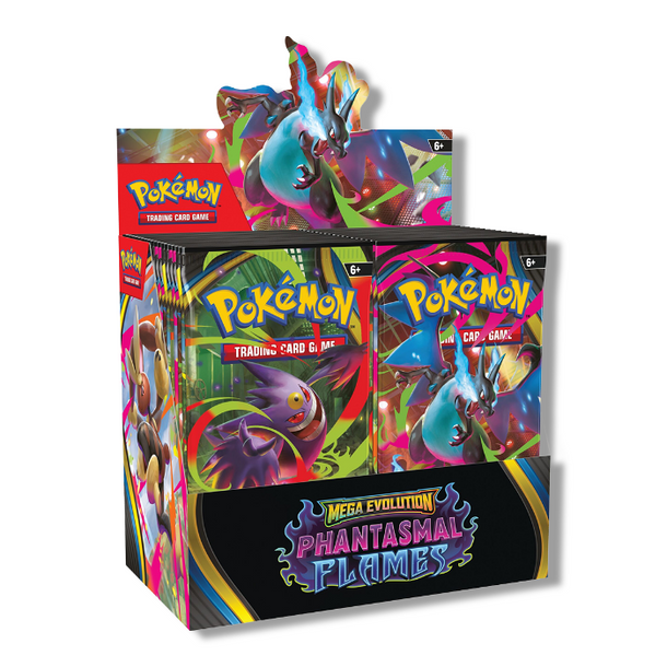 Pokemon TCG - Mega Evolution Phantasmal Flames Booster Box