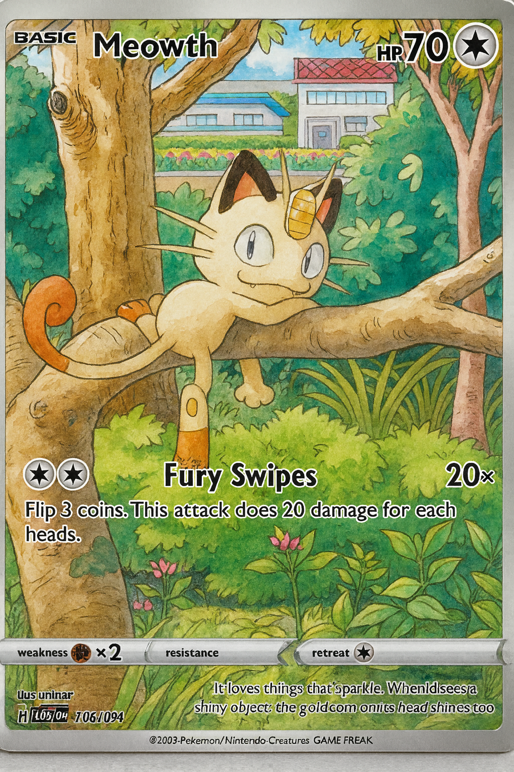 Meowth - Phantasmal Flames