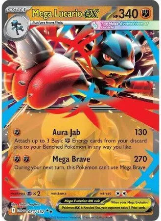 Mega Lucario ex - Mega Evolution