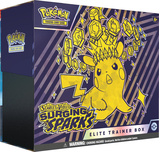 Pokemon TCG - Surging Sparks Elite Trainer Box